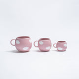 CLOUD Tasse (90 ml) • Rosa Wolken
