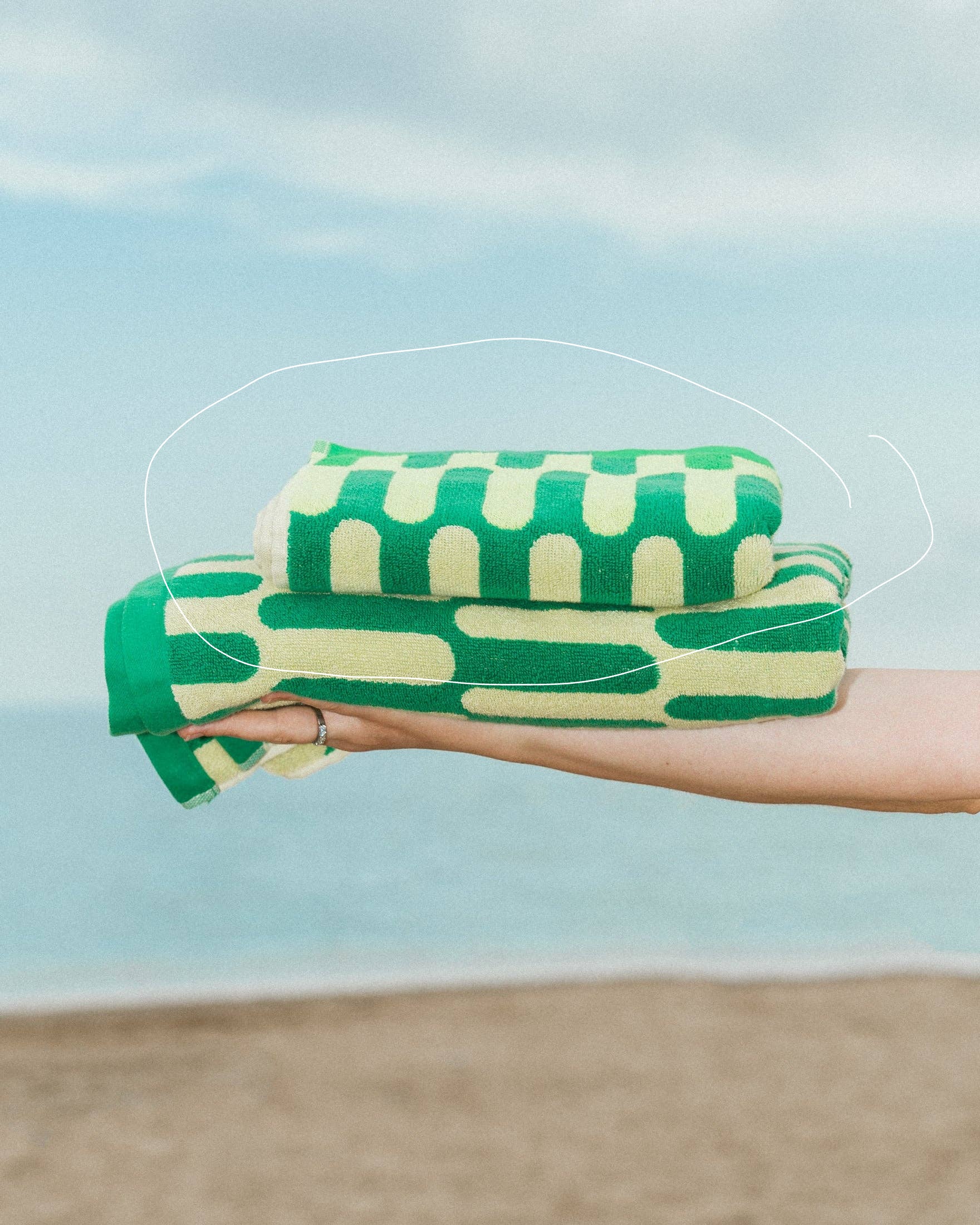Paseo Towel: Hand Towel - ROSA ECK Concept Store