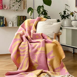 KLEKKS NO. 10 Wolldecke in Rosa - ROSA ECK Concept Store