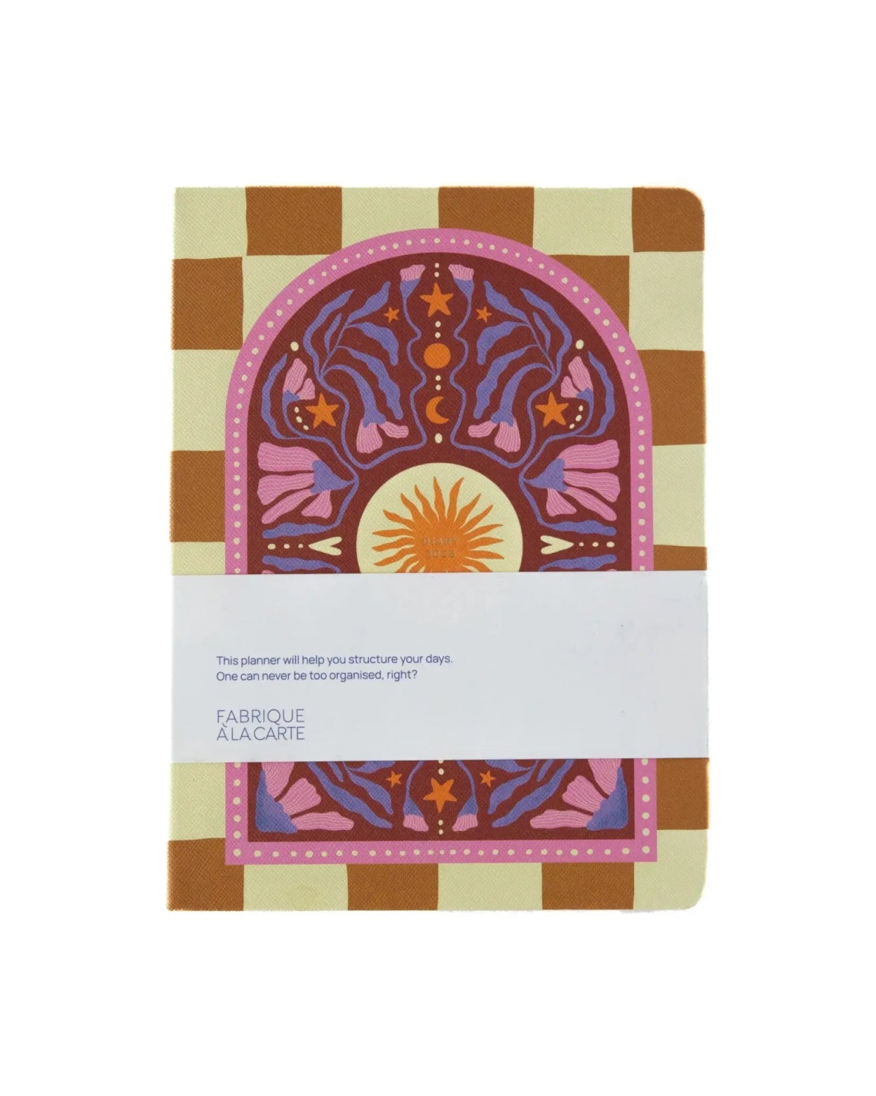 A - Journal - DIARY 2026 Tagebuch • Checkered Sun - Tagebuch - ROSA ECK Concept Store