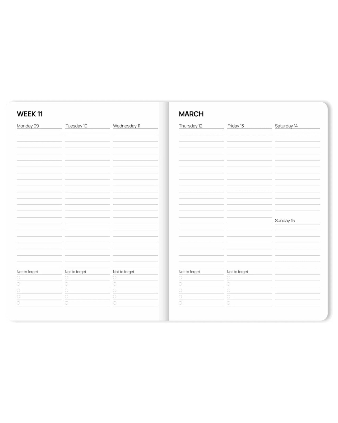 A - Journal - DIARY 2026 Tagebuch • Sun Beige - Tagebuch - ROSA ECK Concept Store