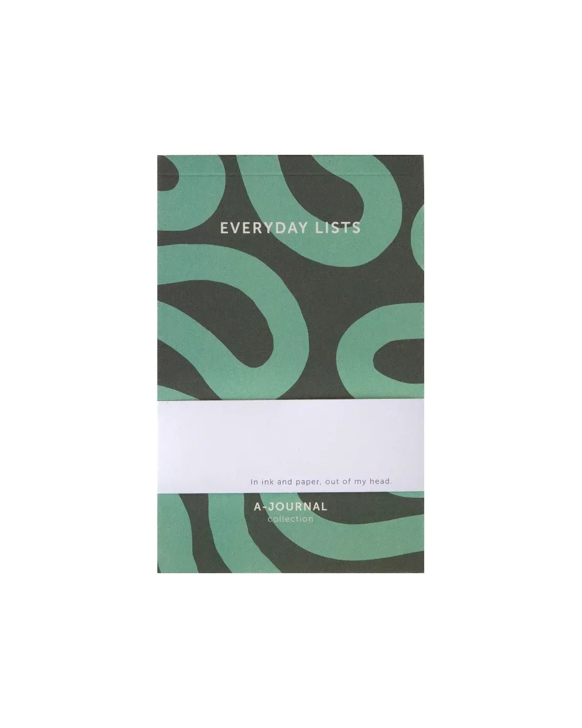 A - Journal - EVERYDAY LISTS Notizblock • Flow Mint - Notizblock - ROSA ECK Concept Store