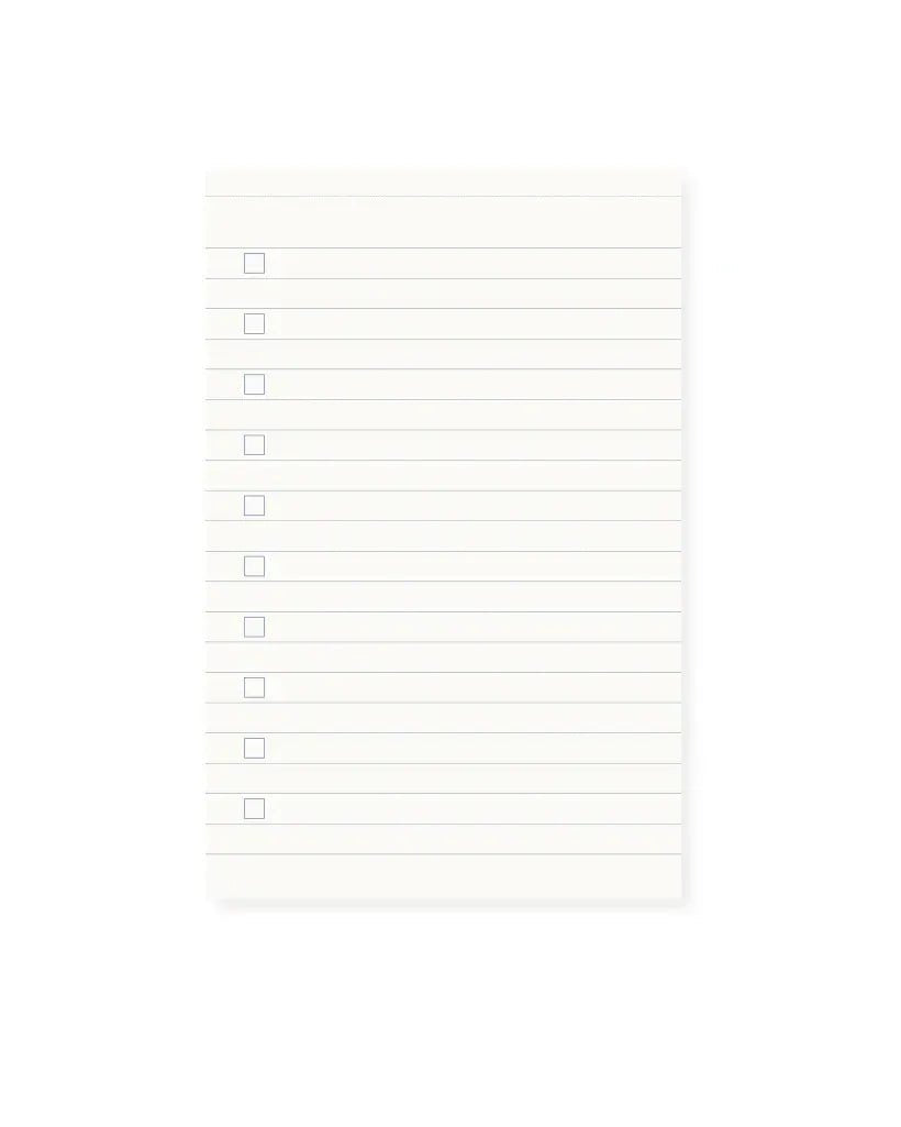 A - Journal - EVERYDAY LISTS Notizblock • Flow Mint - Notizblock - ROSA ECK Concept Store
