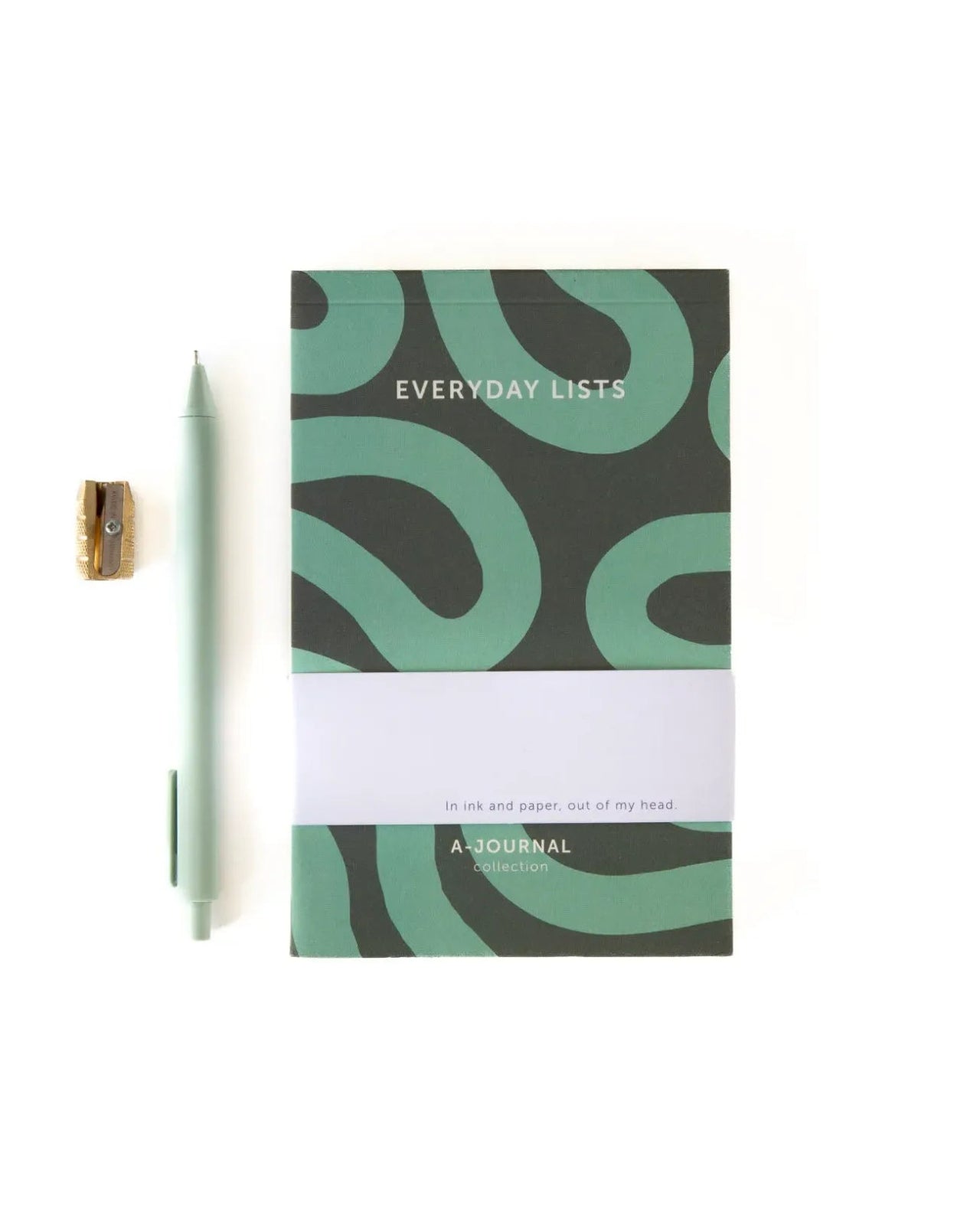 A - Journal - EVERYDAY LISTS Notizblock • Flow Mint - Notizblock - ROSA ECK Concept Store