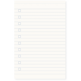 A - Journal - EVERYDAY LISTS Notizblock • Sonne Beige - Notizblock - ROSA ECK Concept Store