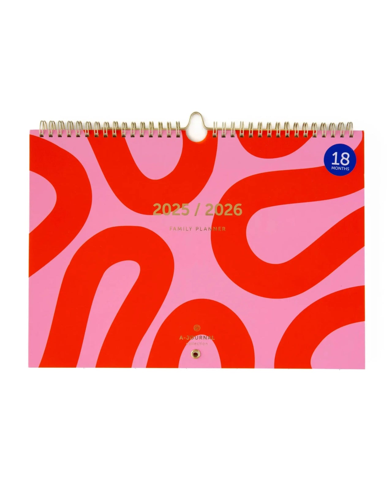 A - Journal - FAMILY PLANNER Terminplaner (2025/2026) • Flow Pink - Terminplaner - ROSA ECK Concept Store
