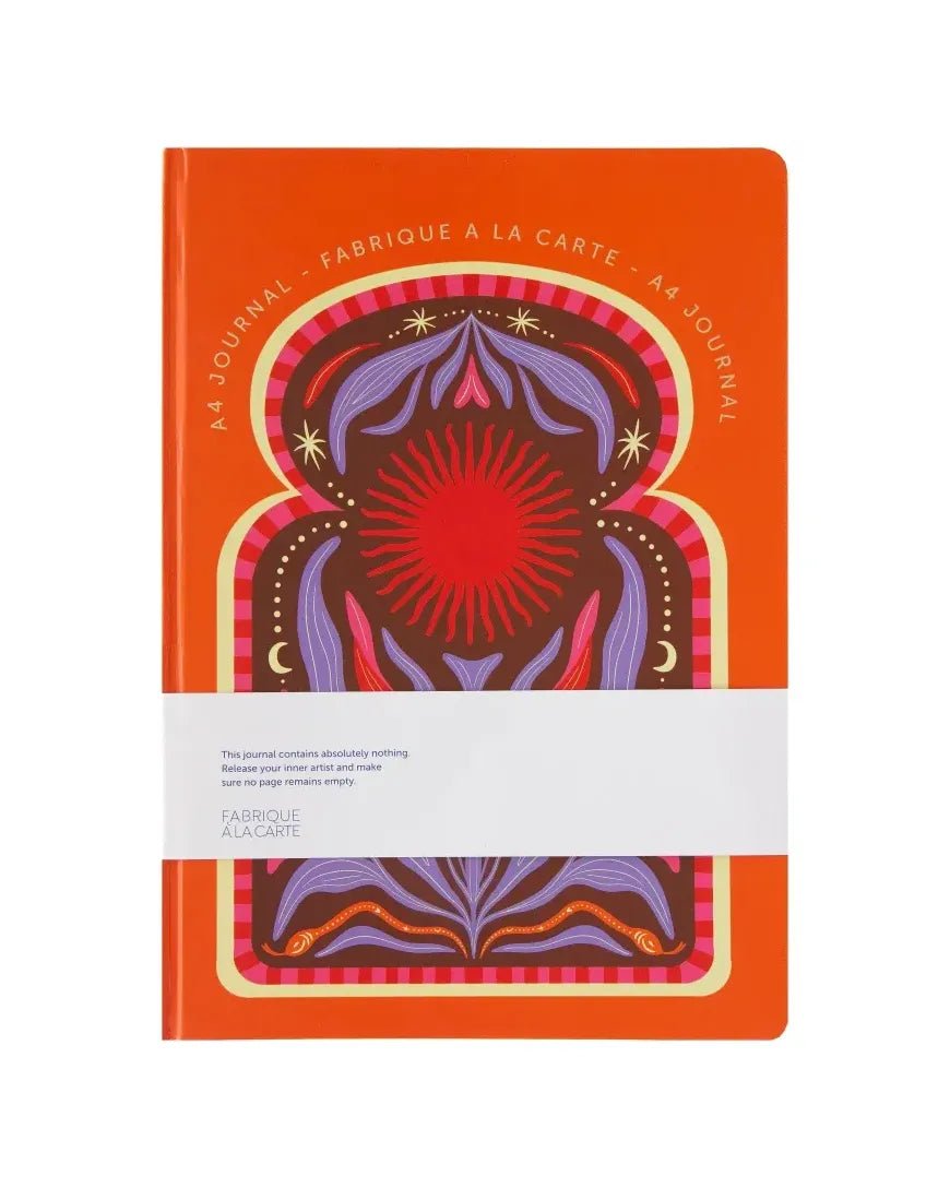 A - Journal - Großes Zeichenbuch (A4) • Sun - Notizbuch - ROSA ECK Concept Store