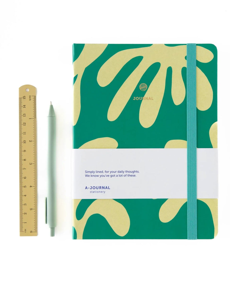 A - Journal - JOURNAL Notizbuch • Arty Green - Notizbuch - ROSA ECK Concept Store