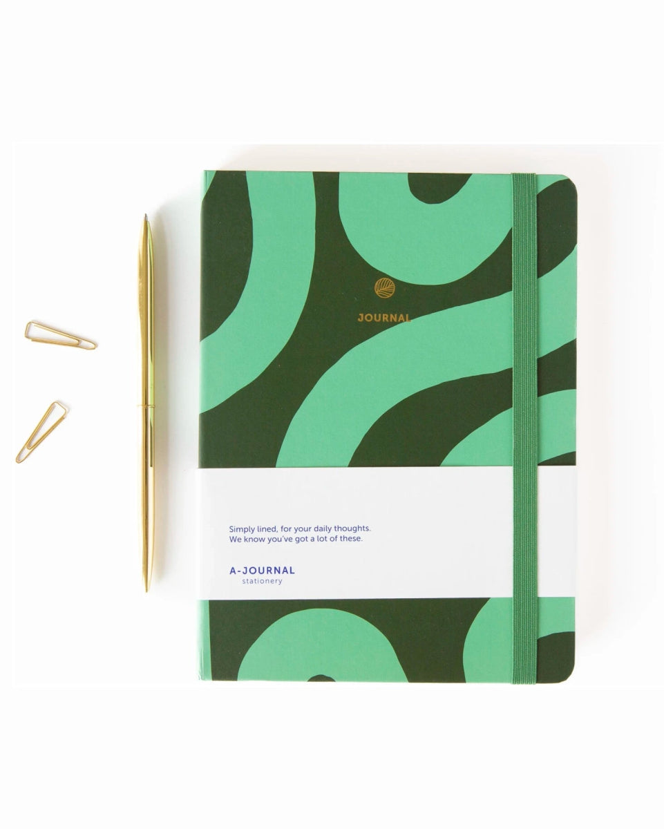 A - Journal - JOURNAL Notizbuch • Flow Mint - Notizbuch - ROSA ECK Concept Store
