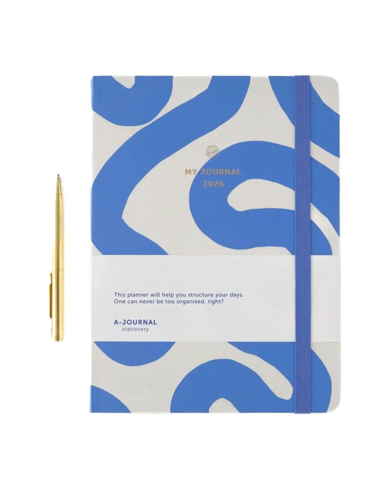 A - Journal - MY JOURNAL 2026 Tagebuch • Flow Blue - Tagebuch - ROSA ECK Concept Store