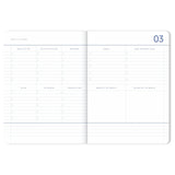 A - Journal - MY JOURNAL 2026 Tagebuch • Flow Bordeaux - Tagebuch - ROSA ECK Concept Store