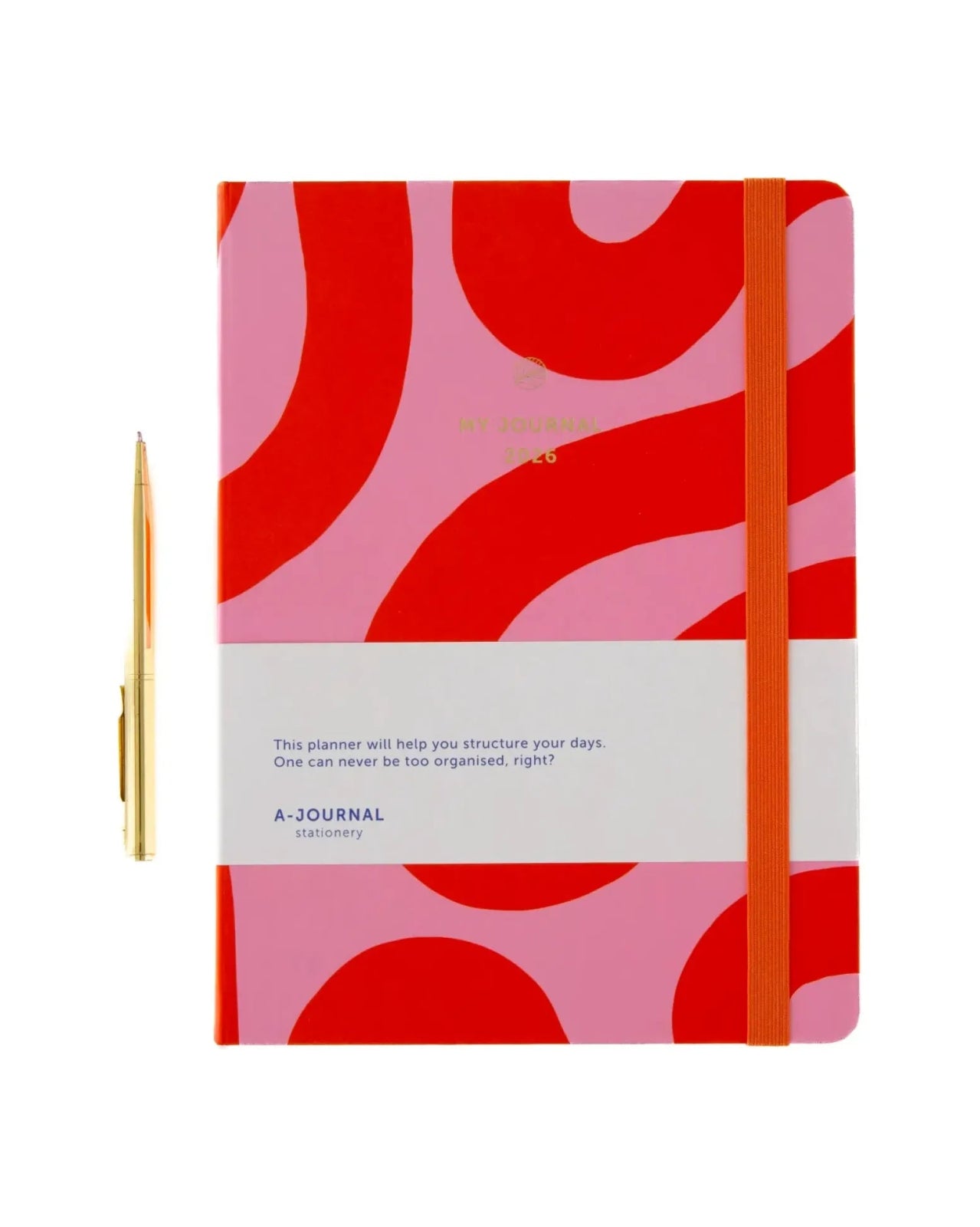 A - Journal - MY JOURNAL 2026 Tagebuch • Flow Pink - Tagebuch - ROSA ECK Concept Store