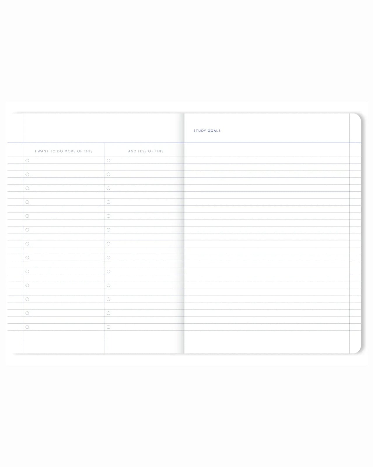 A - Journal - MY JOURNAL Schultagebuch (2025/2026) • Flow Blue - Notizbuch - ROSA ECK Concept Store