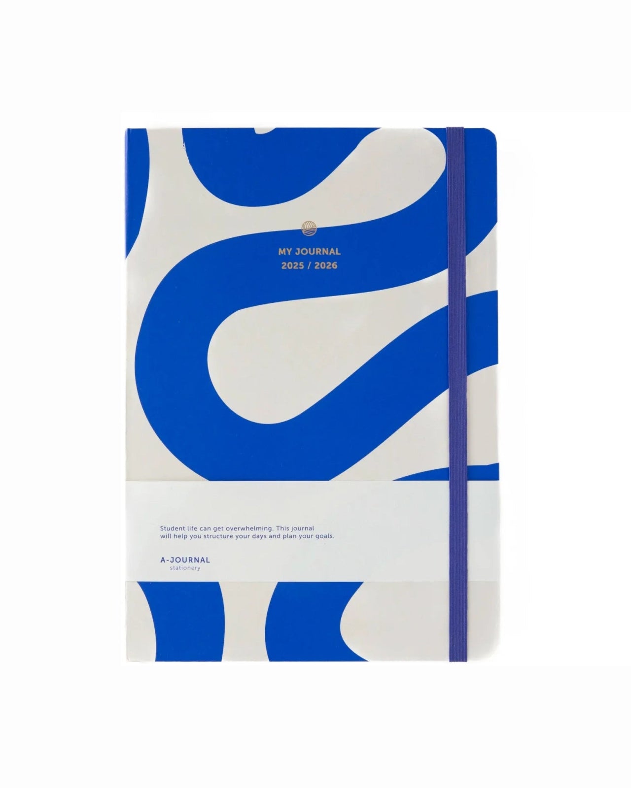 A - Journal - MY JOURNAL Schultagebuch A4 (2025/2026) • Flow Blue - Notizbuch - ROSA ECK Concept Store