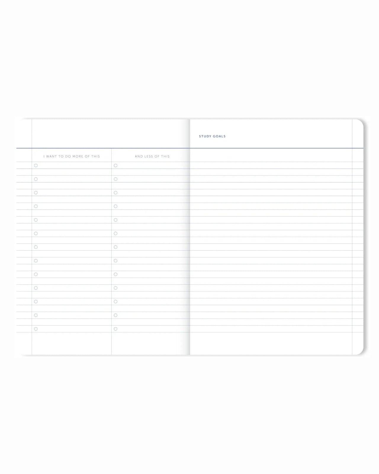A - Journal - MY JOURNAL Schultagebuch A4 (2025/2026) • Flow Blue - Notizbuch - ROSA ECK Concept Store