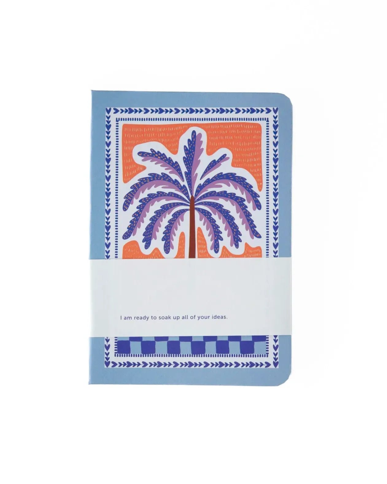 A - Journal - NOTES Kleines Notizbuch (A6) • Palmtree - Notizbuch - ROSA ECK Concept Store