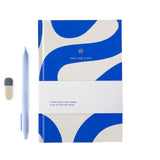 A - Journal - ONE LINE A DAY Notizbuch • Flow blue - Notizbuch - ROSA ECK Concept Store