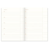 A - Journal - ONE LINE A DAY Notizbuch • Lavender Stripes - Notizbuch - ROSA ECK Concept Store