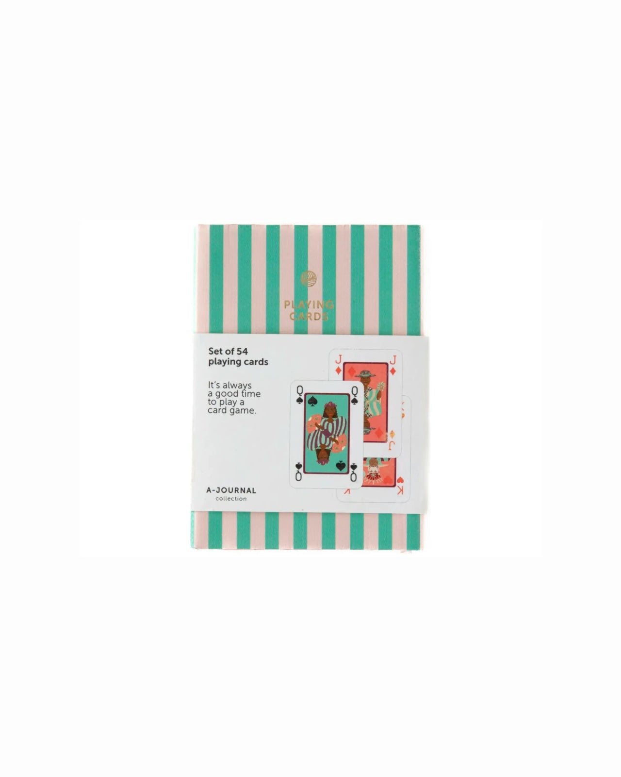A - Journal - PLAYING CARDS Spielkarten - Deck (54 Karten) • Green - Spiel - ROSA ECK Concept Store