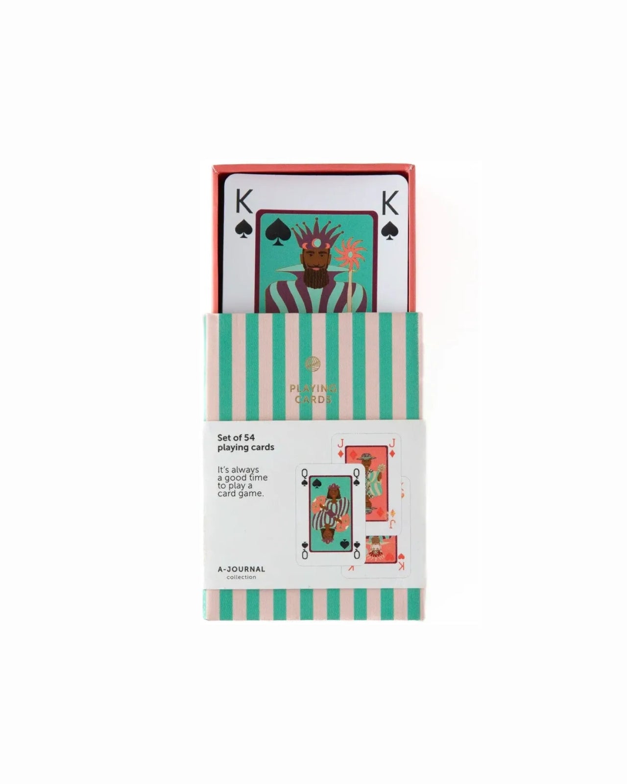 A - Journal - PLAYING CARDS Spielkarten - Deck (54 Karten) • Green - Spiel - ROSA ECK Concept Store