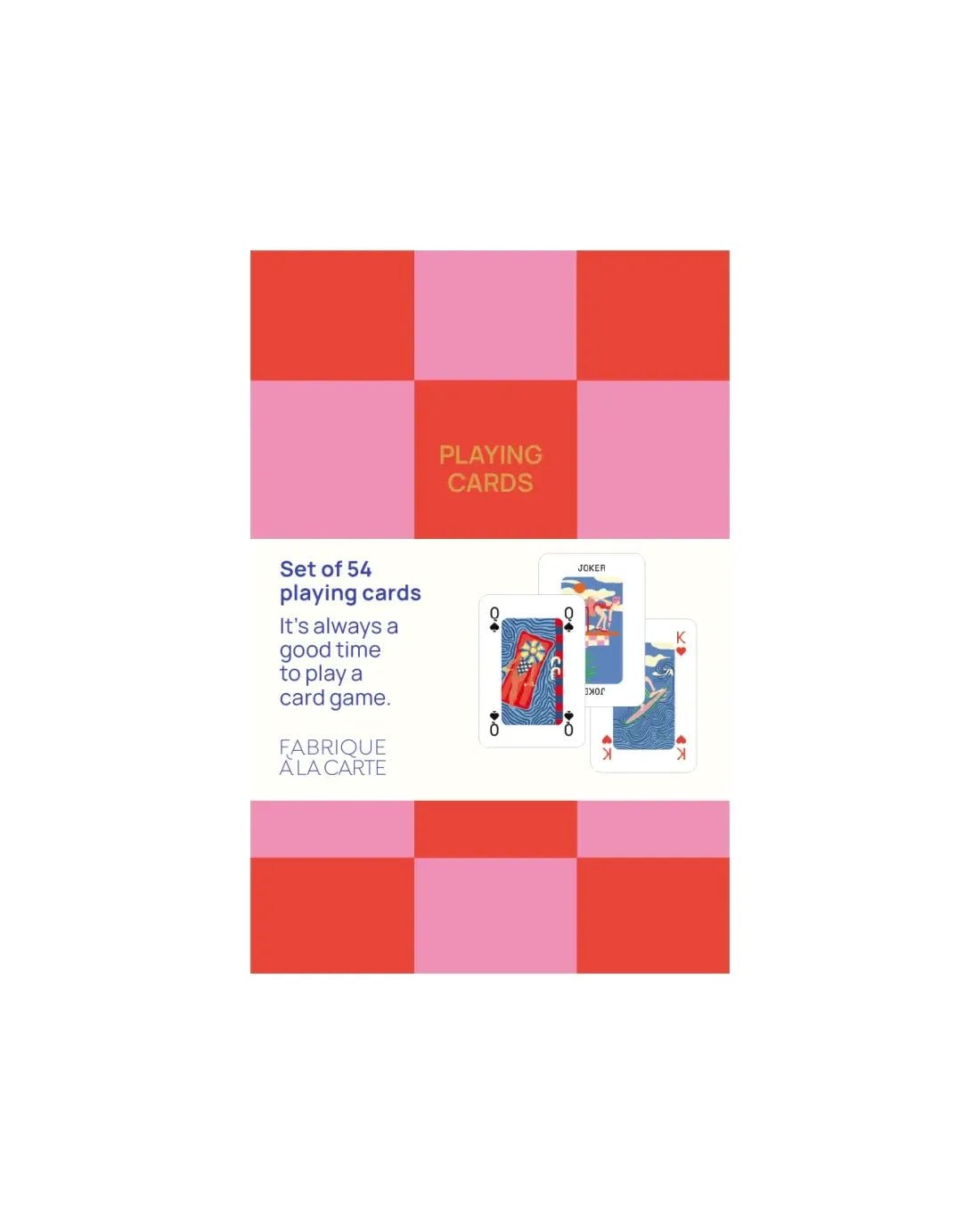 A - Journal - PLAYING CARDS Spielkarten • Summer - Spielkarten - ROSA ECK Concept Store