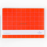 A - Journal Stationery - DESK PLANNER Wochenplaner Rot - ROSA ECK - Kalender, Papier, Rot