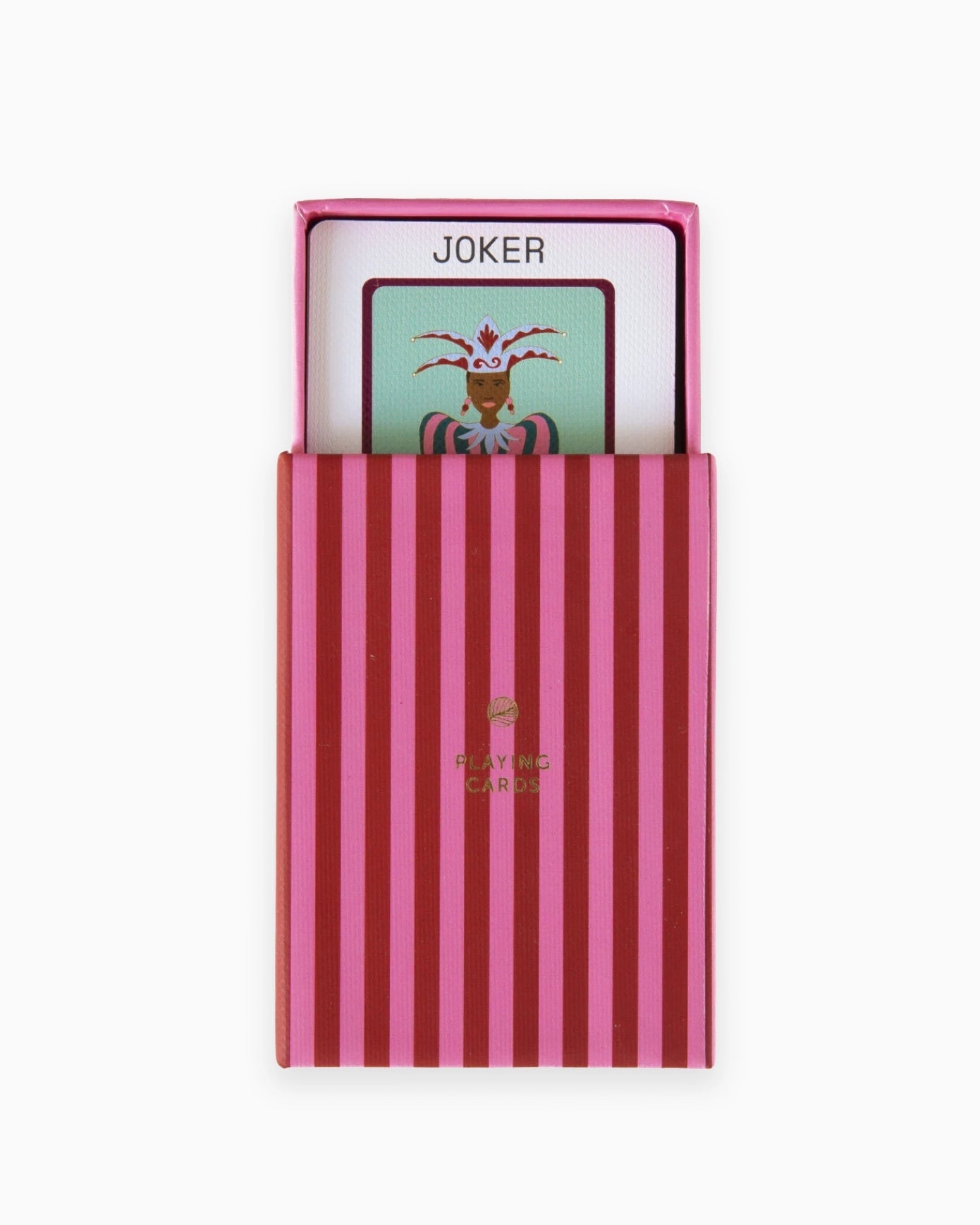 A - Journal Stationery - SET OF 54 PLAYING CARDS Spielkarten - Spiel - ROSA ECK - Karten, Rosa, Rot