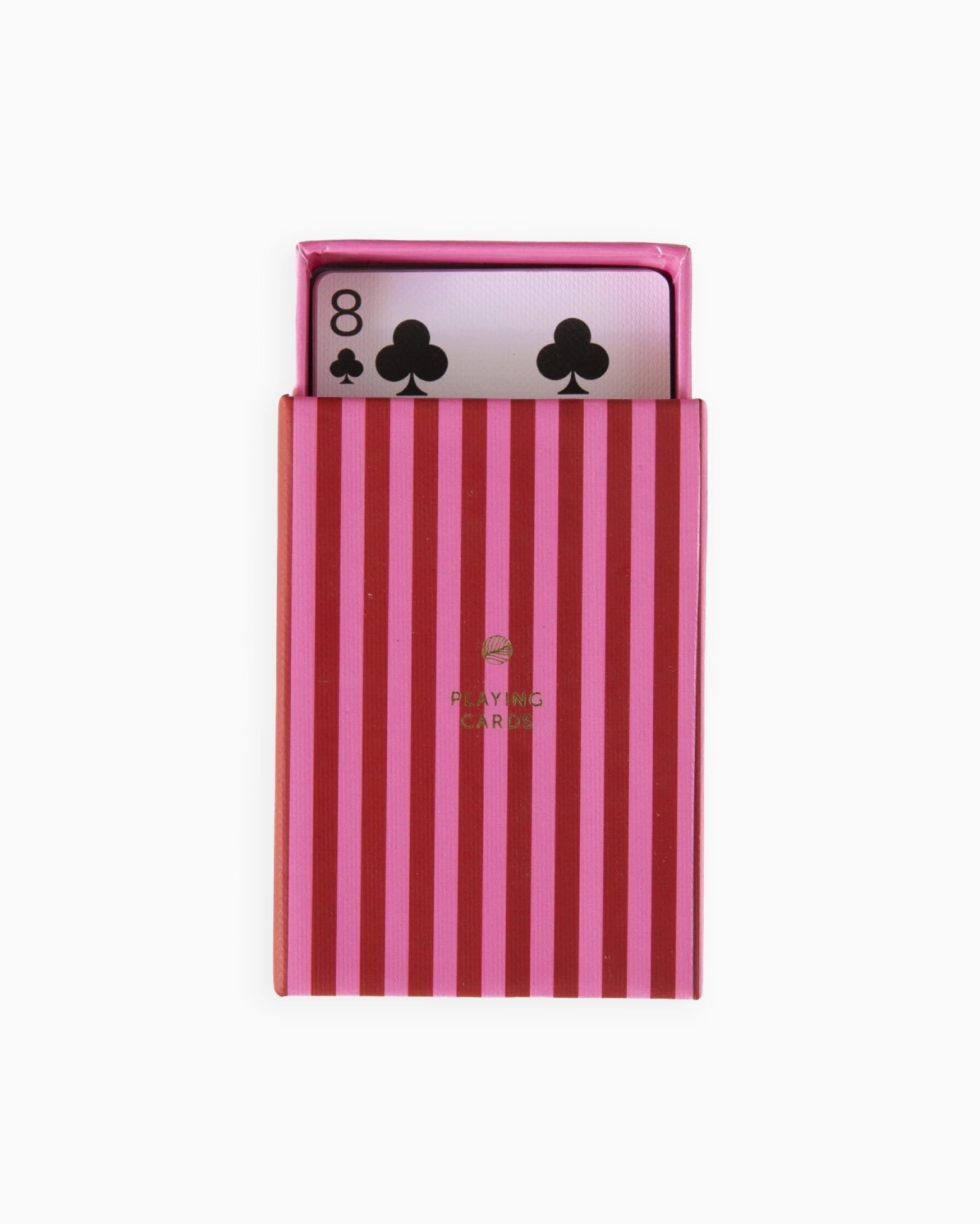 A - Journal Stationery - SET OF 54 PLAYING CARDS Spielkarten - Spiel - ROSA ECK - Karten, Rosa, Rot