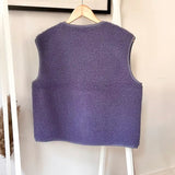 Alwero - TYB Weste aus Wolle • Amethyst (Lila) - Weste - ROSA ECK Concept Store