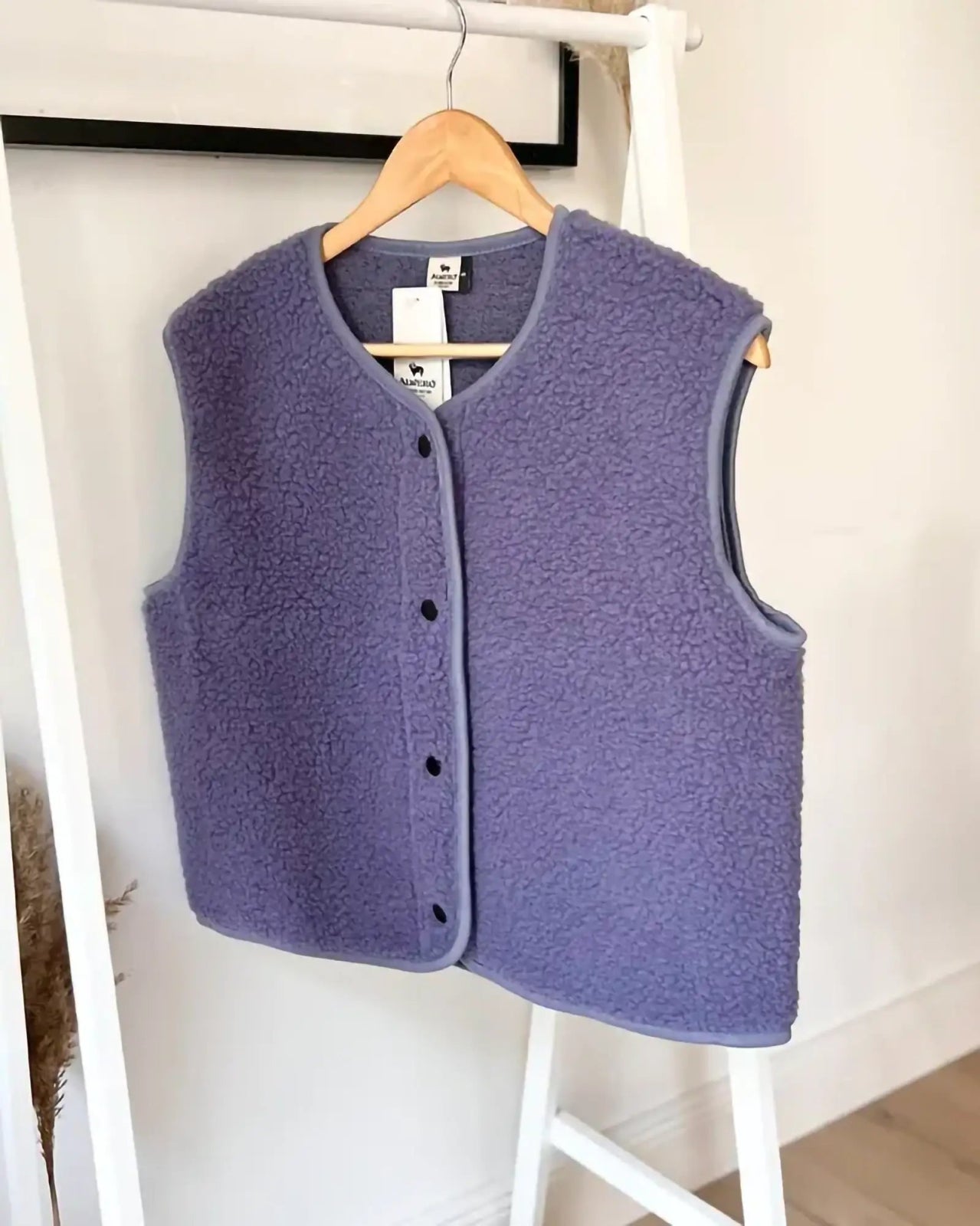 Alwero - TYB Weste aus Wolle • Amethyst (Lila) - Weste - ROSA ECK Concept Store