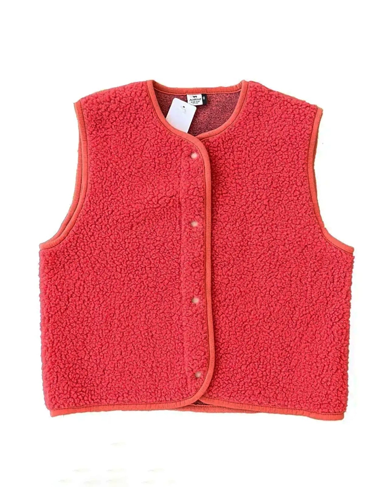 Alwero - TYB Weste aus Wolle • Coral (Rot) - Weste - ROSA ECK Concept Store