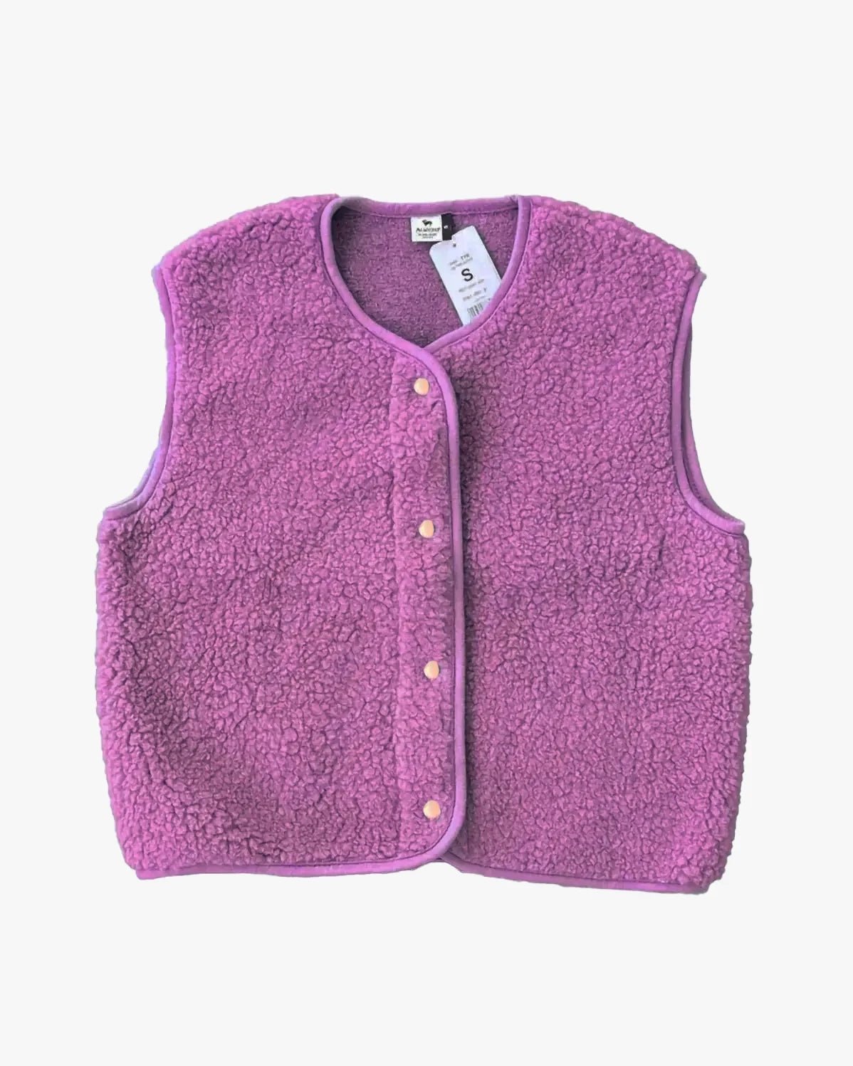 Alwero - TYB Weste aus Wolle • French Violet (Dunkellila) - Weste - ROSA ECK