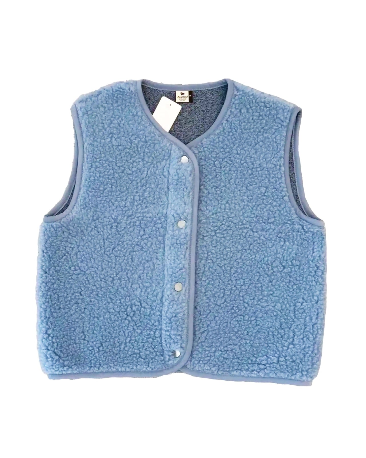 Alwero - TYB Weste aus Wolle • Ice Blue (Hellblau) - Weste - ROSA ECK Concept Store