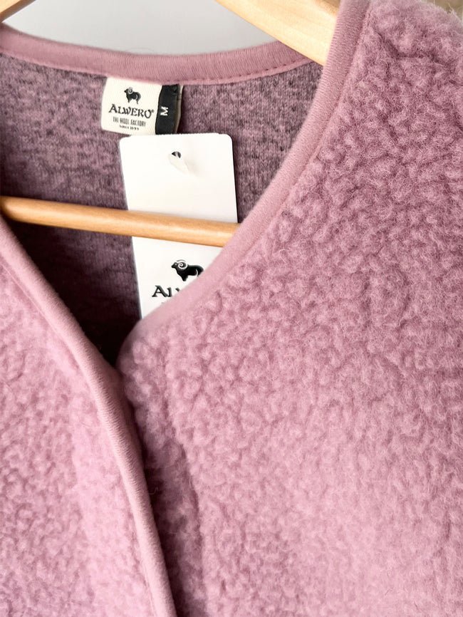 Alwero - TYB Weste aus Wolle | Venetian Pink - ROSA ECK - Pink, Rosa,