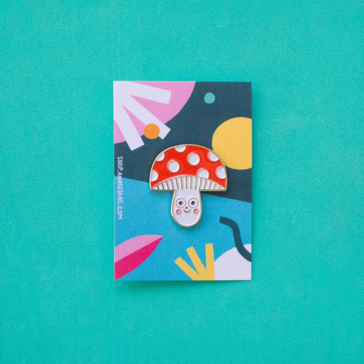 Ana Seixas - Ana Seixas - Pilz//Pin - ROSA ECK - Kinder, Rot, Weiß