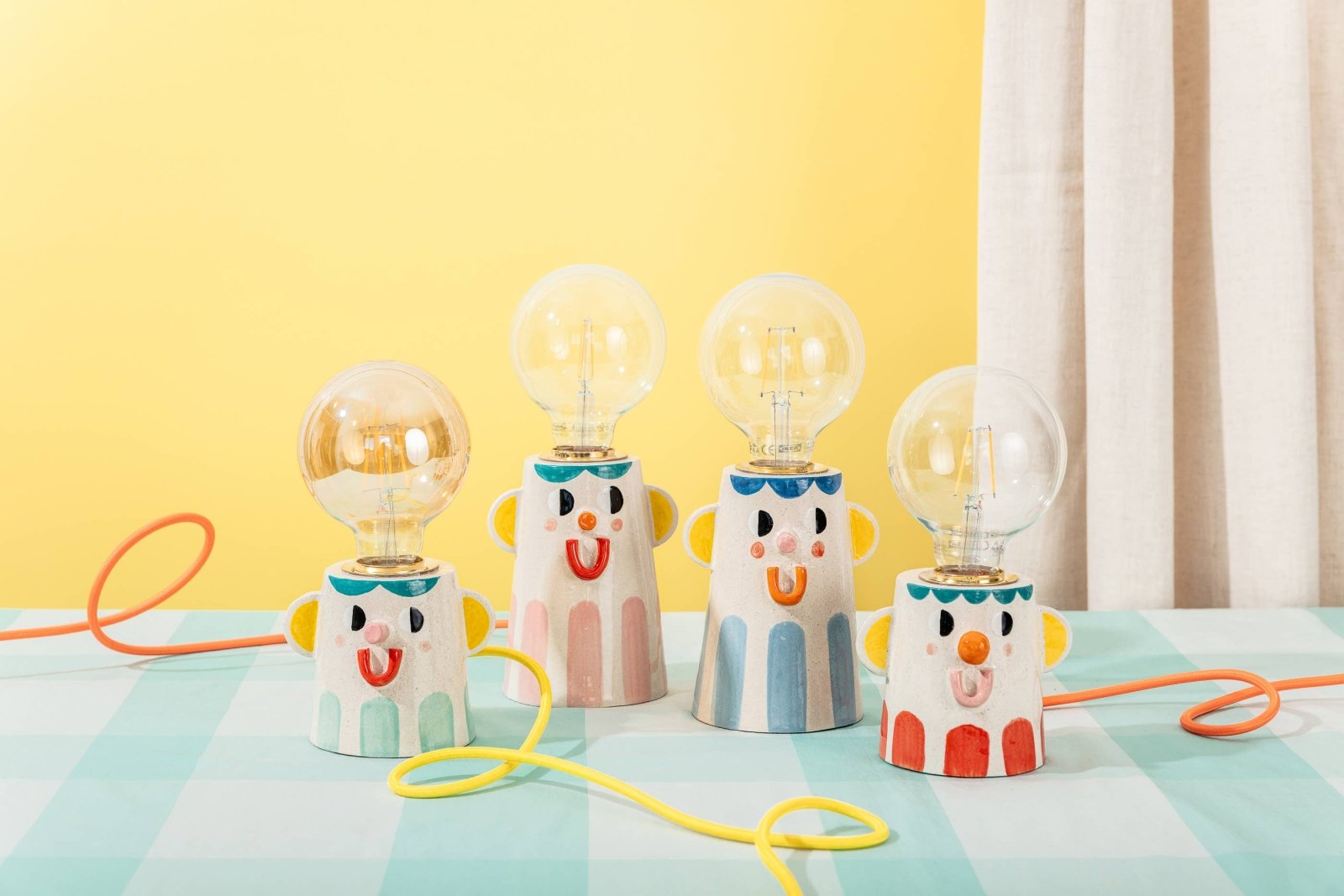 Ana Seixas - GOOD FRIEND Keramiklampe | Mint - ROSA ECK Concept Store