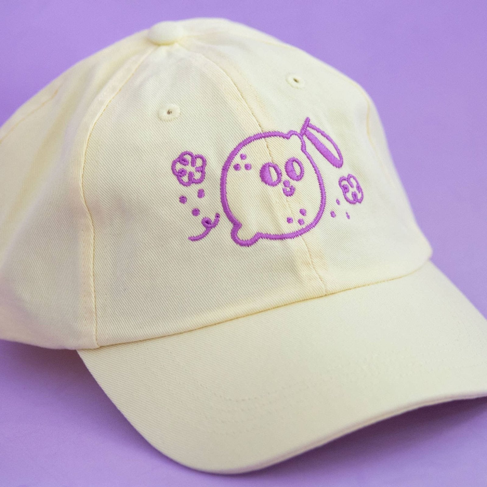 Ana Seixas - MAGIC LEMON Cap • Hellgelb/Lila - Cap - ROSA ECK Concept Store