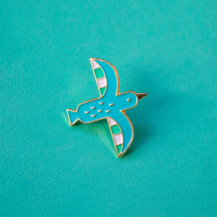 Ana Seixas - Pin • Vogel - Anstecknadel - ROSA ECK Concept Store