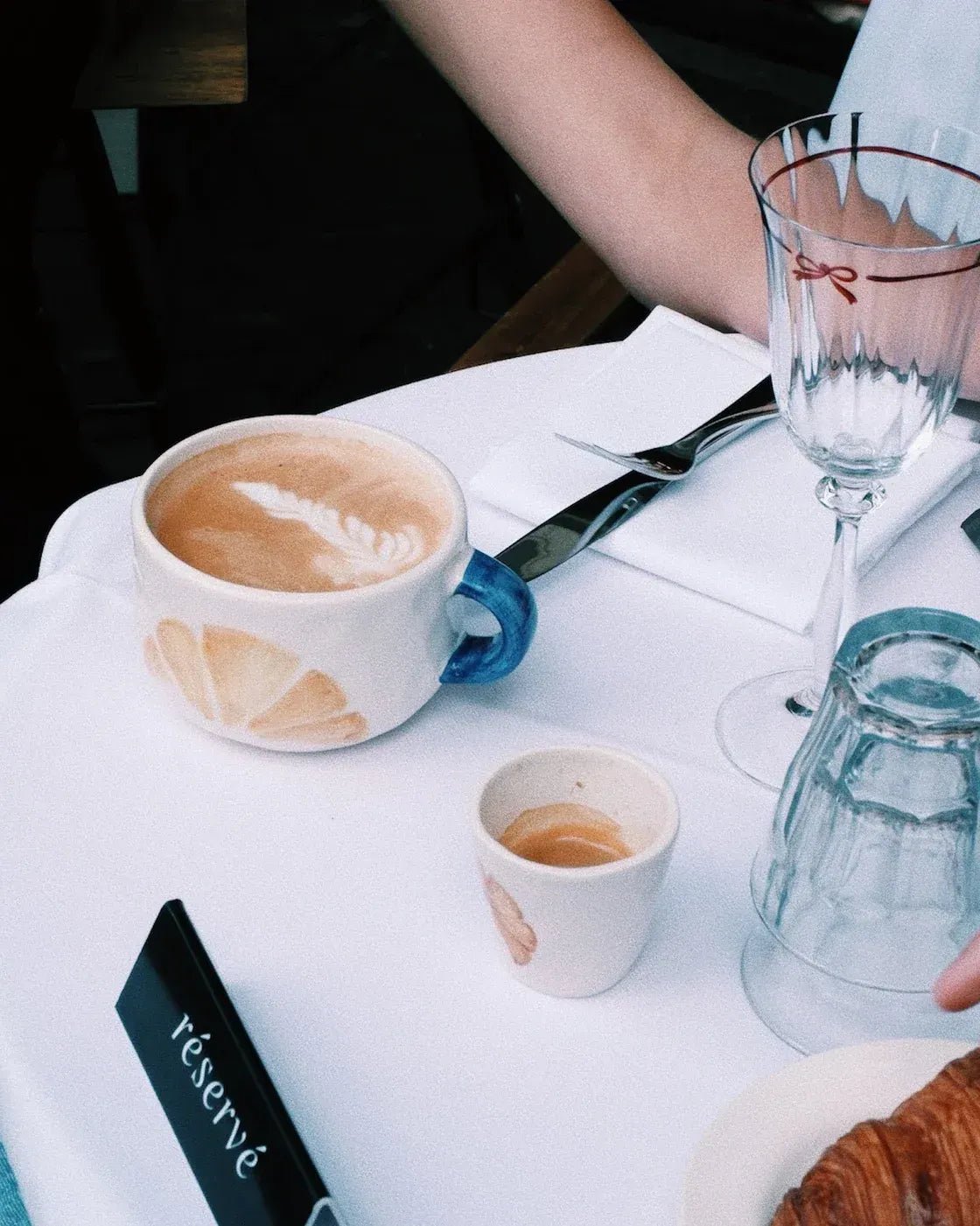 ANNA + NINA - CROISSANT Cappuccino - Tasse - Kaffee - und Teetasse - ROSA ECK Concept Store