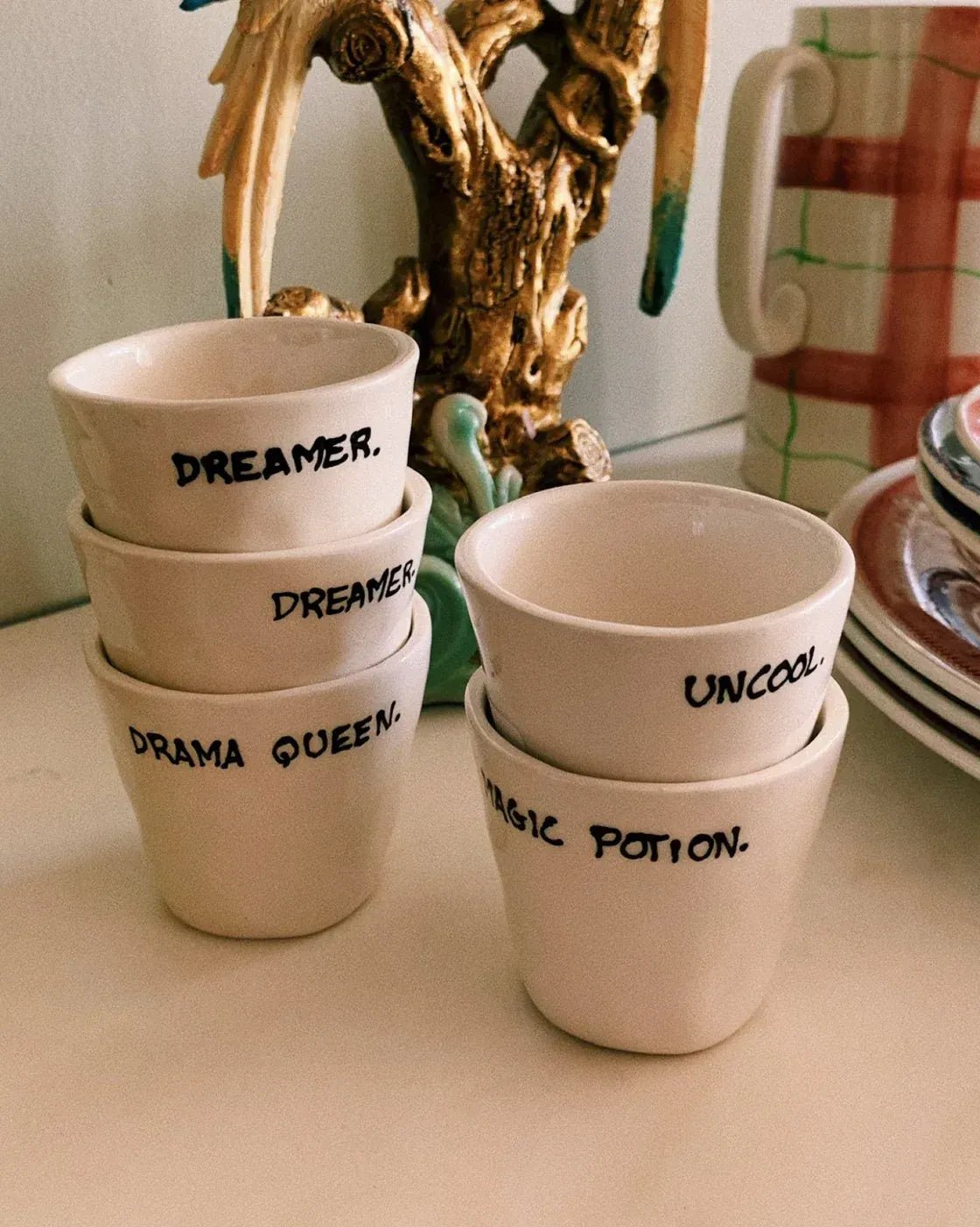 ANNA + NINA - DREAMER Espresso - Becher - Kaffee - und Teetasse - ROSA ECK Concept Store
