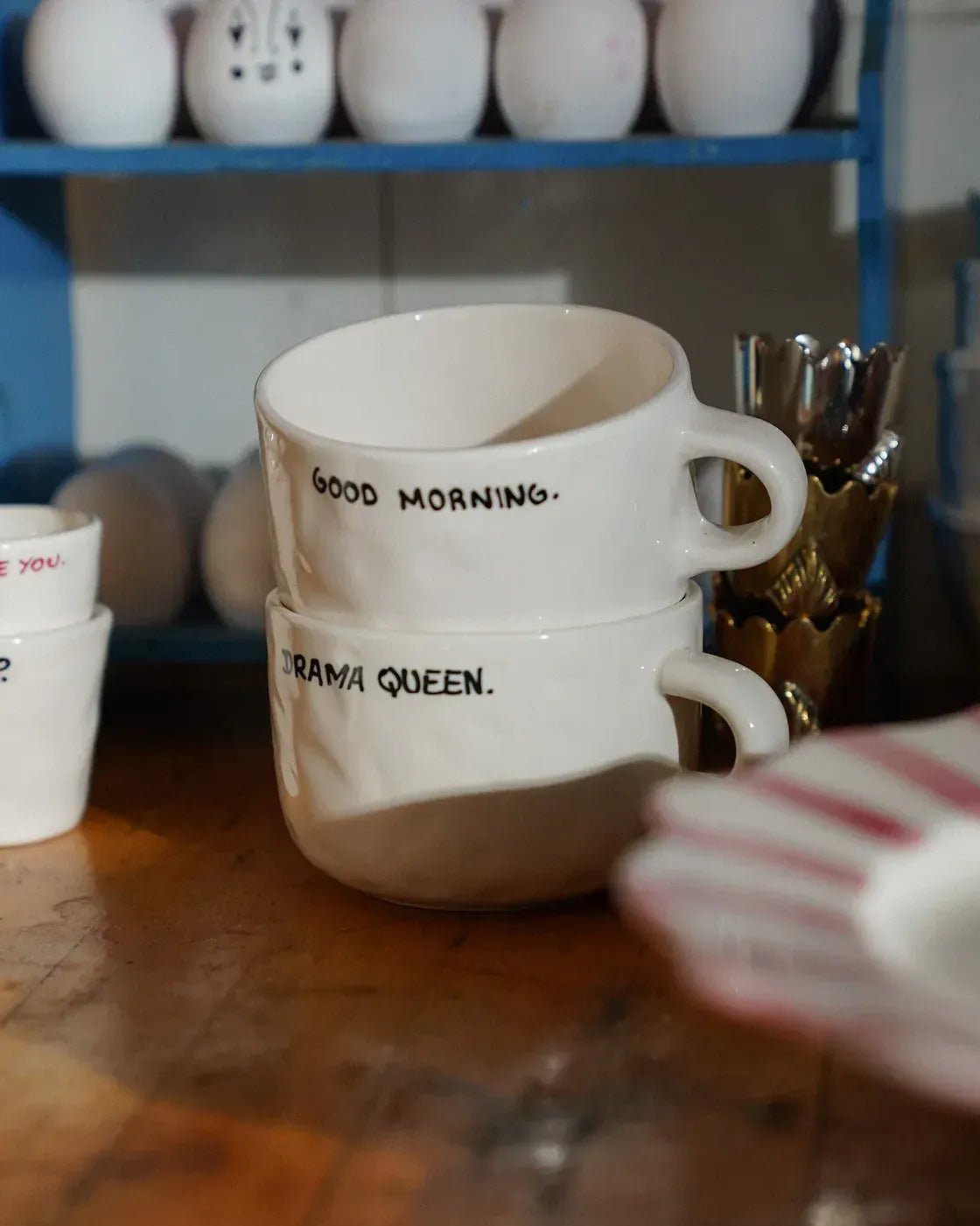 ANNA + NINA - GOOD MORNING Cappuccino - Tasse - Kaffee - und Teetasse - ROSA ECK Concept Store