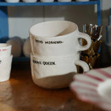 ANNA + NINA - GOOD MORNING Cappuccino - Tasse - Kaffee - und Teetasse - ROSA ECK Concept Store