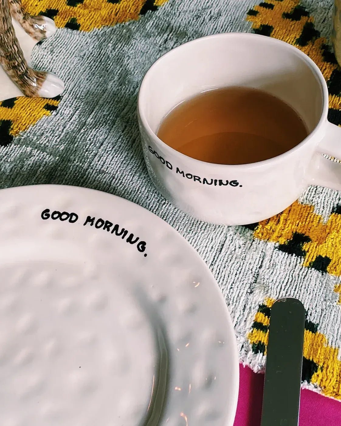 ANNA + NINA - GOOD MORNING Cappuccino - Tasse - Kaffee - und Teetasse - ROSA ECK Concept Store