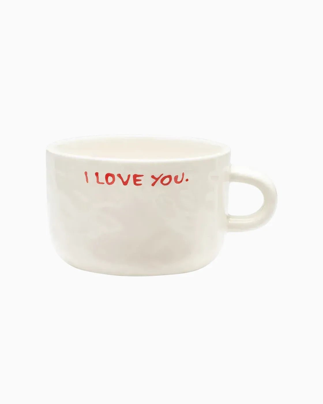 ANNA + NINA - I LOVE YOU Cappuccino - Tasse - Kaffee - und Teetasse - ROSA ECK Concept Store