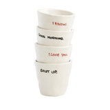 ANNA + NINA - I LOVE YOU Espresso - Becher - Kaffee - und Teetasse - ROSA ECK Concept Store