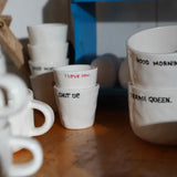 ANNA + NINA - I LOVE YOU Espresso - Becher - Kaffee - und Teetasse - ROSA ECK Concept Store