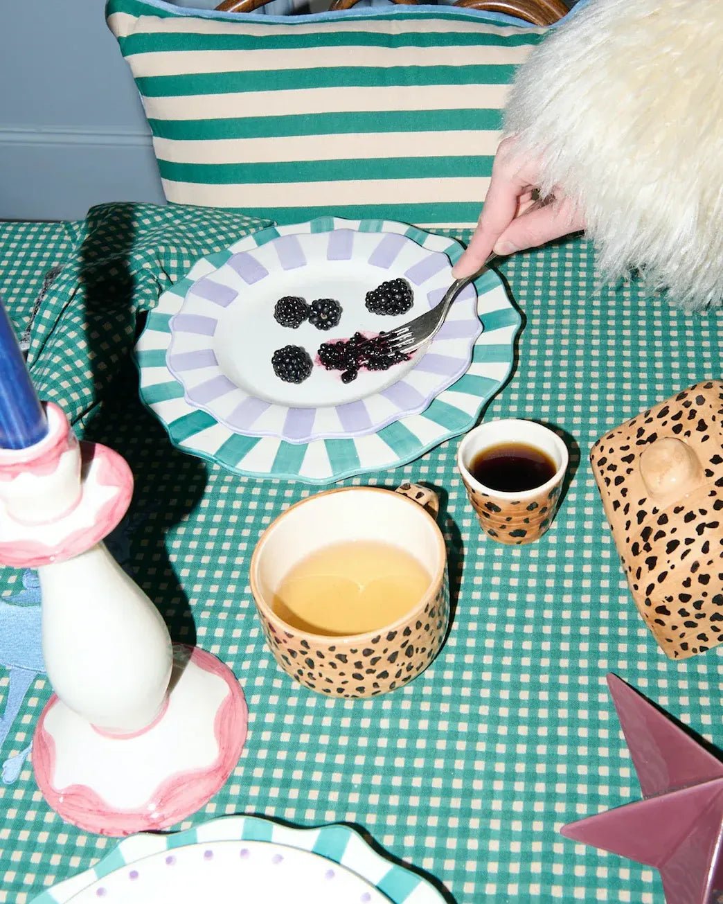 ANNA + NINA - LEOPARD Cappuccino - Tasse - Kaffee - und Teetasse - ROSA ECK Concept Store