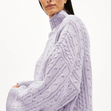 ARMEDANGELS - AAORI VANISE Pullover • oatmilk - frozen lavender - Pullover - ROSA ECK