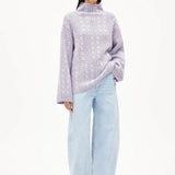 ARMEDANGELS - AAORI VANISE Pullover • oatmilk - frozen lavender - Pullover - ROSA ECK
