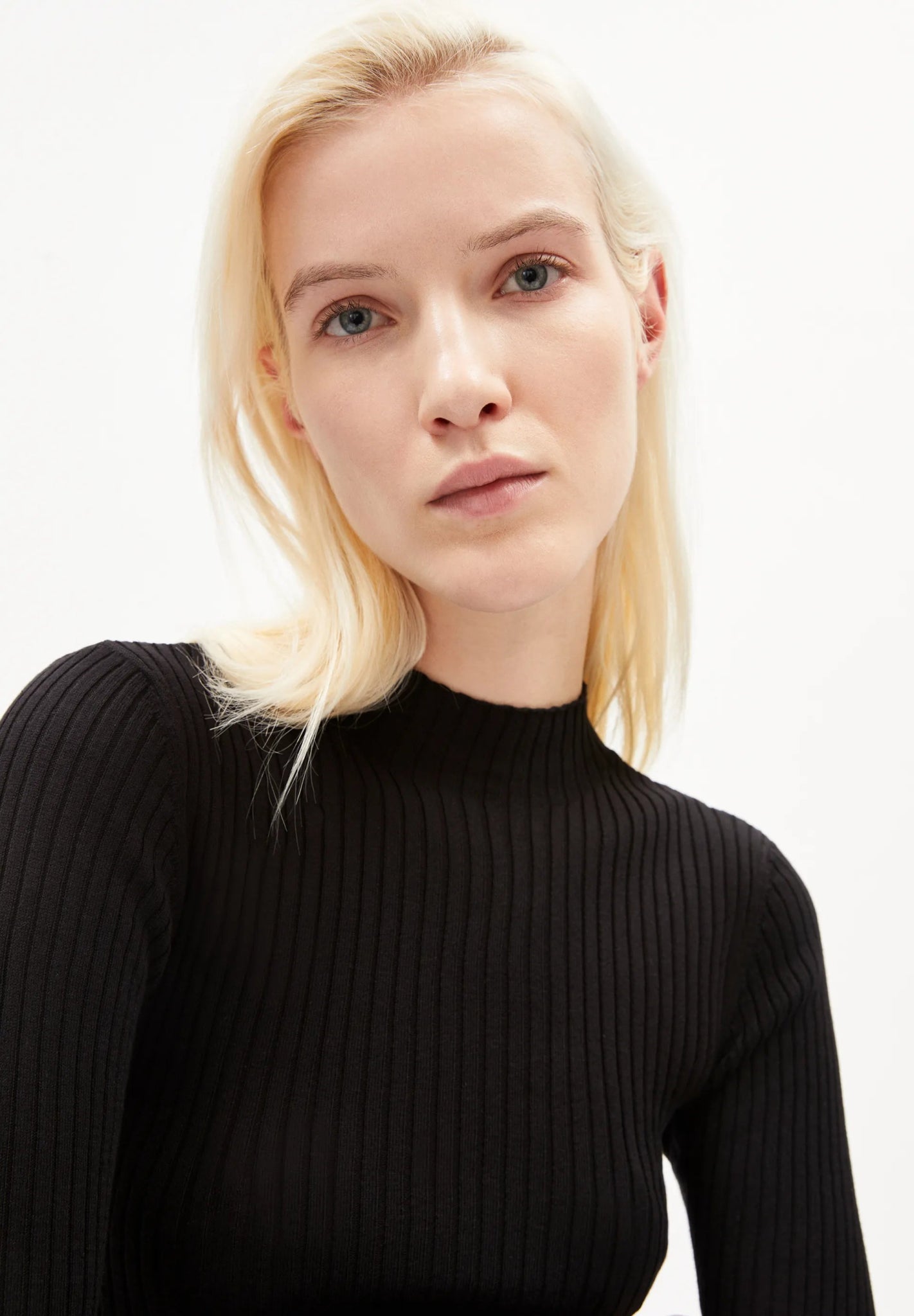 ARMEDANGELS - ALAANIA Pullover Slim Fit Aus Bio - Baumwolle | black - Sweater - ROSA ECK -